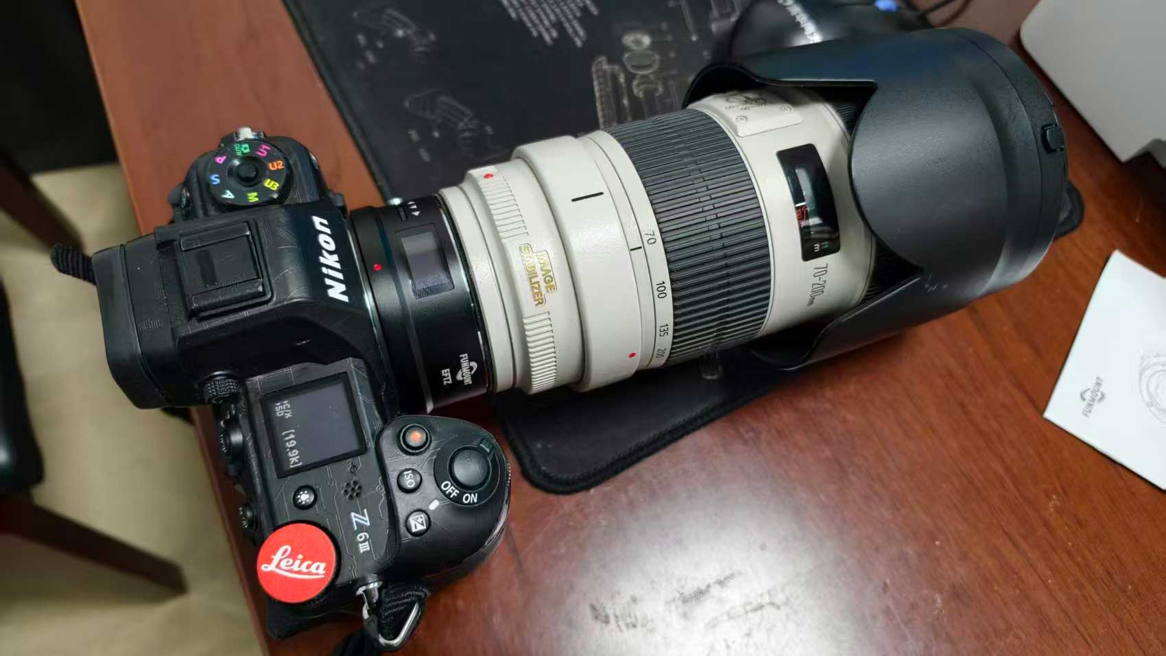 Funmount转接环EFTZ用后感觉